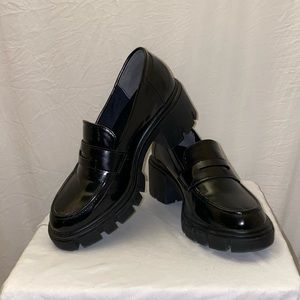 Black Patent Loafers